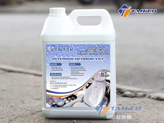 Đặc Điểm Dung Dịch Khử Mùi Ô Tô Ventek 3 Lít