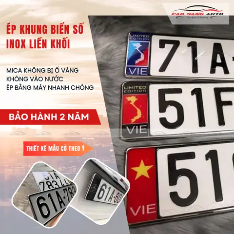 Tại Một Nơi Năng Động Như Thành Phố Hồ Chí Minh, Lượng Xe Lưu Thông Ngày Càng Tăng Cao, Việc Chọn Lựa Một Giải Pháp Độc Đáo Và Bảo Vệ Hiệu Quả Cho Biển Số Xe Ô Tô Trở Nên Quan Trọng Hơn Bao Giờ Hết. Ép Biển Số Xe Ô Tô Mica Và Inox Liền Khối Không Chỉ Là Một Sự Lựa Chọn Thông Minh Về Giá Cả Mà Còn Mang Đến Vẻ Đẹp Độc Đáo Và Khả Năng Chống Nước Hiệu Quả.