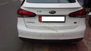 Khung Bọc Biển Số Xe Ô Tô Nhựa Đen