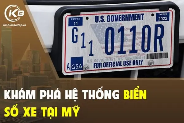 Khám Phá Hệ Thống Biển Số Xe Tại Mỹ