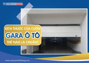 Kích Thước Cửa Cuốn Gara Ô Tô Thế Nào Là Chuẩn?