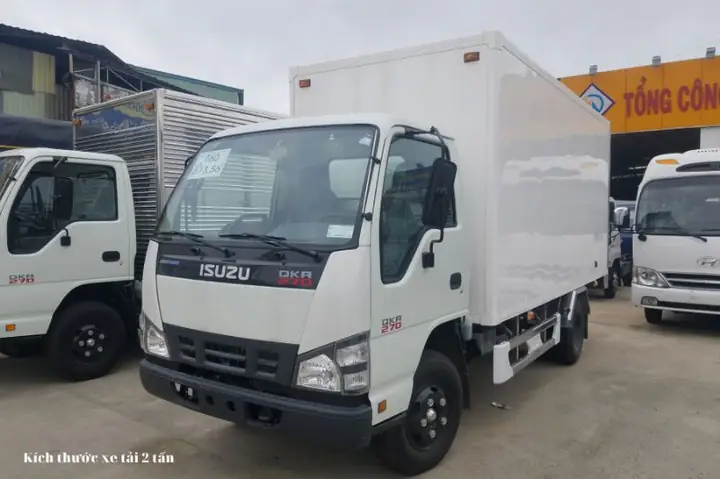 3.1 Kích Thước Xe Tải 2 Tấn