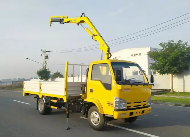Xe Tải Vm Gắn Cẩu 2 Tấn