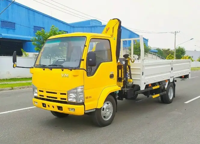 Xe Tải Vm Gắn Cẩu 2 Tấn