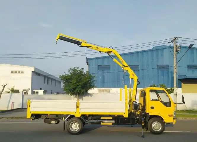 Xe Tải Vm Gắn Cẩu 2 Tấn