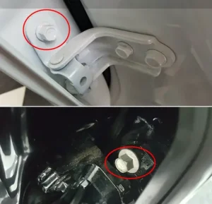 Bước Thứ 2: Quan Sát Chi Tiết Mặt Trong Vỏ Xe (4 Cánh Cửa, Capô, Tai Xe, Cốp Sau Xe)