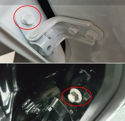 Bước Thứ 2: Quan Sát Chi Tiết Mặt Trong Vỏ Xe (4 Cánh Cửa, Capô, Tai Xe, Cốp Sau Xe)