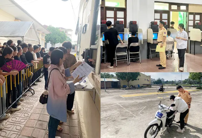 Công An Tỉnh: Tiếp Nhận Hồ Sơ Đăng Ký Kiểm Tra Kiến Thức Pháp Luật Về Trật Tự An Toàn Giao Thông Đường Bộ Để Phục Hồi Điểm Giấy Phép Lái Xe