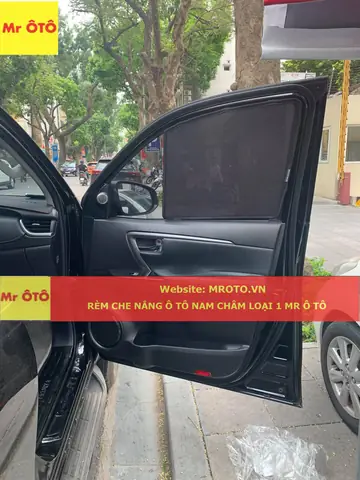 Giải Pháp Chắn Nắng, Giảm Nóng, Chống Tia Uv Đến 98.9 % Với Rèm Che Nắng Mr Ô Tô & Chắn Nắng Vô Cùng Hiệu Quả Kể Cả Không Dán Film Cách Nhiệt.