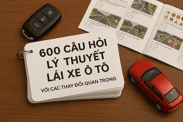 Thông Tin Học Lý Thuyết Lái Xe Ô Tô Với 600 Câu Hỏi Luật Mới 2025