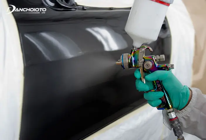 Quy Trình Sơn Xe Ô Tô