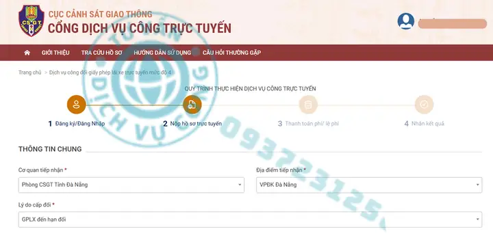 Các Vướng Mắc Gặp Phải Khi Đổi Giấy Phép Lái Xe Trực Tuyến Tại Đà Nẵng