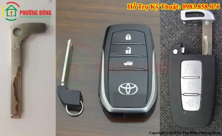 Làm Chìa Khóa Phụ Của Xe Hơi Dùng Chìa Khóa Thông Minh Smarkey