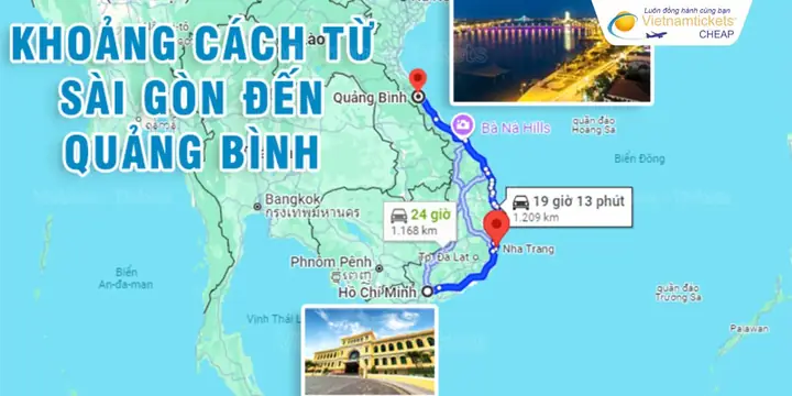 Khoảng Cách Từ Tphcm Đi Quảng Bình Bao Nhiêu Km? Khoảng Cách Từ Tphcm Đi Quảng Bình Bao Nhiêu Km?