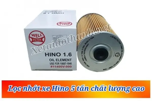 Lọc Nhớt Xe Ô Tô Hino: Hướng Dẫn Chọn Đúng型号, Thay Đúng Cách