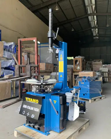 Máy Tháo Lốp Ô Tô Liên Doanh Italy Titano Std-106b - Mâm 10-22 Inch (kèm Bộ Bơm Lốp Đạp Chân) Máy Tháo Lốp Ô Tô Liên Doanh Italy Titano Std-106b - Mâm 10-22 Inch (kèm Bộ Bơm Lốp Đạp Chân)