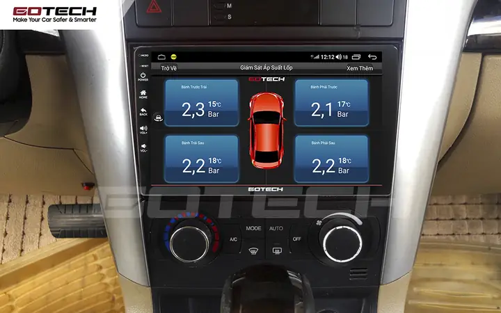 Tích Hợp Với Các Loại Camera Và Cảm Biến Áp Suất Lốp