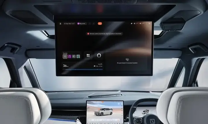 Các Loại Xe Thích Hợp Lắp Màn Hình Ốp Trần