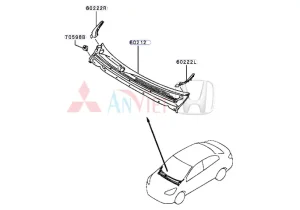 Cấu Tạo Chi Tiết Của Máng Nước Xe Ô Tô