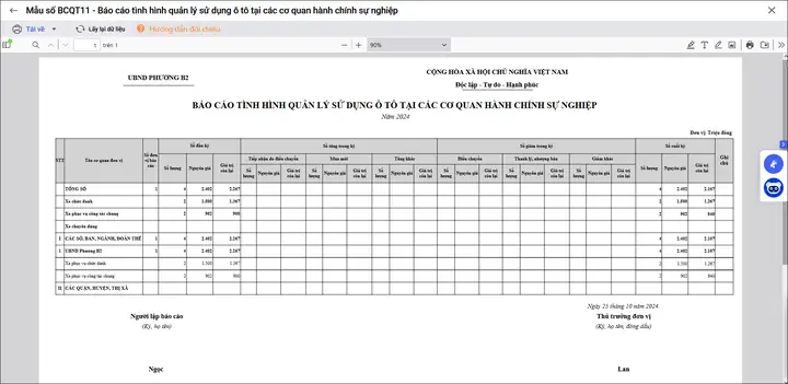 Mẫu Báo Cáo Quản Lý Xe Ô Tô Hiệu Quả Nhất Cho Doanh Nghiệp
