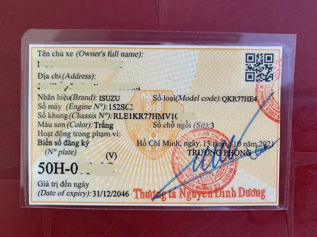 Mẫu Công Chứng Đăng Ký Xe Ô Tô: Hướng Dẫn Chuẩn 2025