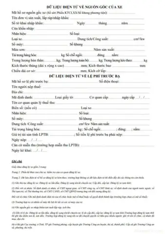 Trang 2: Dữ Liệu Điện Tử Và Thông Tin Bổ Sung