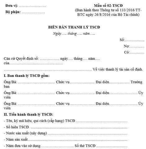 Mẫu Giấy Thanh Lý Xe Ô Tô: Hướng Dẫn Đầy Đủ Và Chi Tiết Nhất