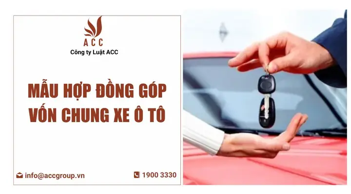 Mẫu Góp Vốn Chung Xe Ô Tô Vận Tải Chuẩn Xác Và Hiệu Quả
