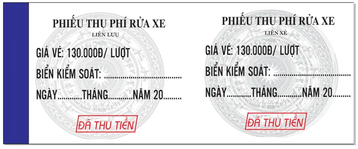 Mẫu Phiếu Thu Tiền Rửa Xe Ô Tô: Hướng Dẫn Chi Tiết & Mẫu Tham Khảo