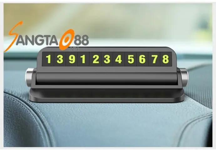 Mẫu Số Điện Thoại Để Trên Xe Ô Tô Tiện Lợi