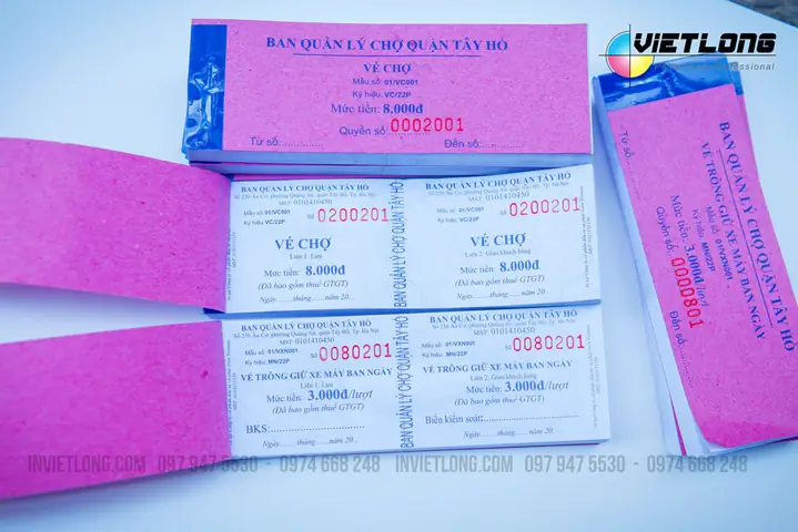 Tầm Quan Trọng Của Mẫu Vé Gửi Xe Ô Tô Chuẩn Mực