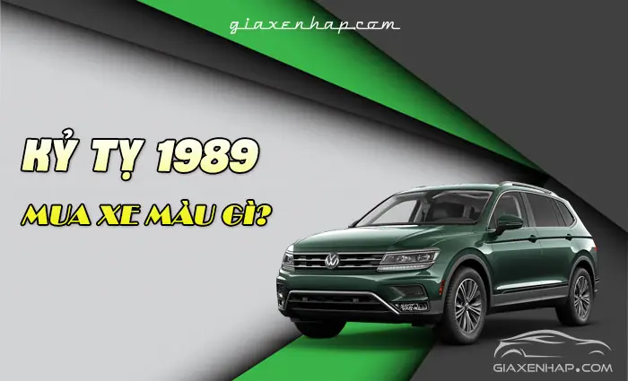 Nam/nữ Tuổi Kỷ Tỵ 1989 Mua Xe Ô Tô Hợp Màu Gì?