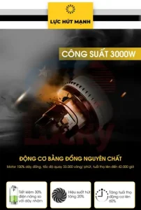 Những Ưu Điểm Nổi Bật Của Máy Hút Bụi Công Nghiệp Camry 80 Lít Bf-585-3