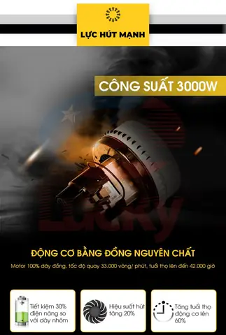 Những Ưu Điểm Nổi Bật Của Máy Hút Bụi Công Nghiệp Camry 80 Lít Bf-585-3