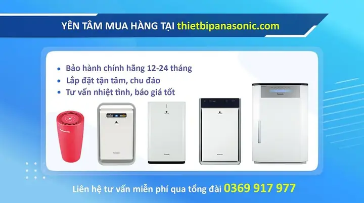 Nơi Bán Máy Lọc Không Khí Ô Tô Panasonic Chính Hãng, Giá Tốt Tại Tphcm