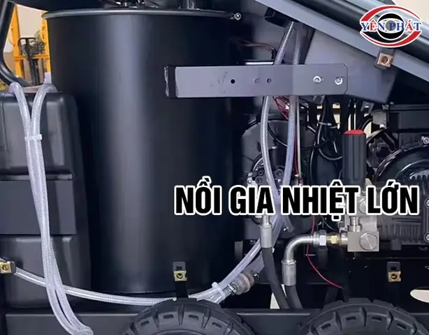 Hai Thành Phần Chính Cấu Tạo Nên Máy Rửa Xe Ô Tô Hơi Nước Nóng - Lạnh Lutian Lt-1015-2900psi