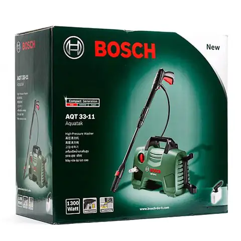 Máy Phun Xịt Rửa Gia Đình Bosch Aquatak 33-11 Đa Ứng Dụng