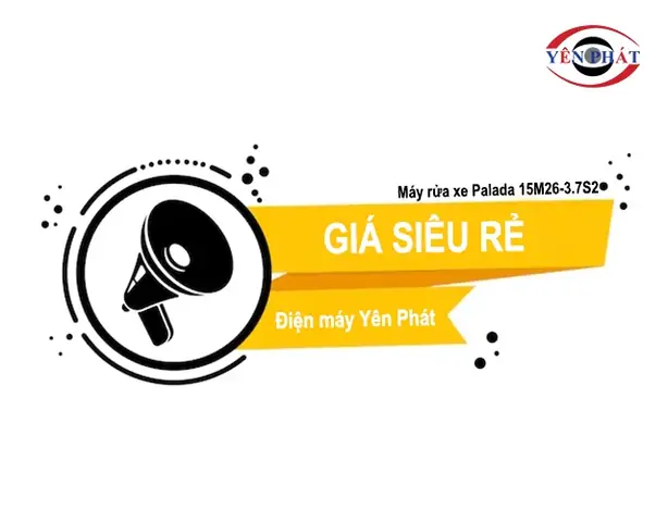 Máy Phun Rửa Xe Ô Tô Chuyên Nghiệp Palada 15m26-3.7s2 Có Giá Bao Nhiêu?
