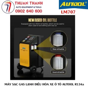 Thông Số Kỹ Thuật Máy Thu Hồi Nạp Sạc Gas R134a Autool Lm707
