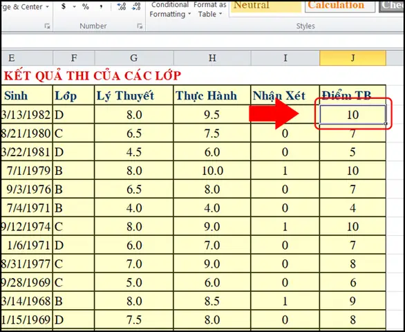 Sắp Xếp Dữ Liệu Cơ Bản (một Cột)