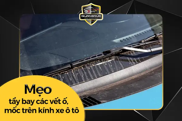 Mẹo Xử Lý Vết Ố Trước Gương Xe Ô Tô Hiệu Quả Tại Nhà