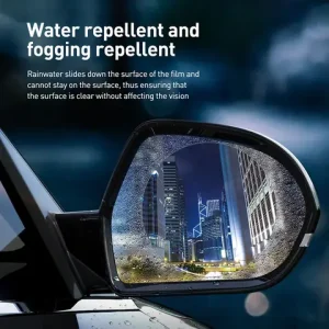 Hình Ảnh Miếng Dán Gương Ô Tô Chống Nước Chống Lóa Baseus