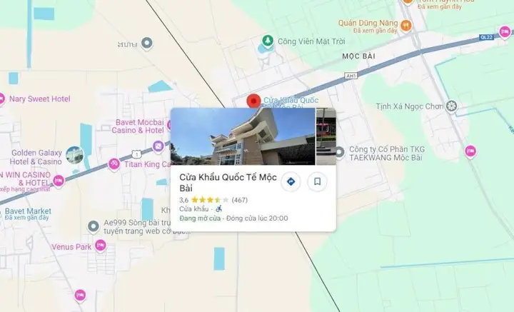 Giới Thiệu Tổng Quan Về Cửa Khẩu Mộc Bài Tây Ninh