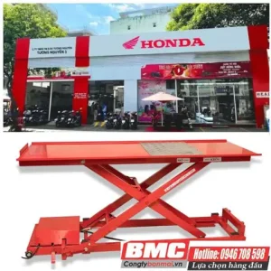 Cấu Tạo Của Các Loại Bàn Nâng Sửa Chữa Xe Máy Phổ Biến Nhất Hiện Nay