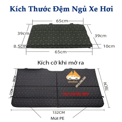 ✅ Thông Tin Sản Phẩm : Nệm Ngủ Ghế Sau Ô Tô