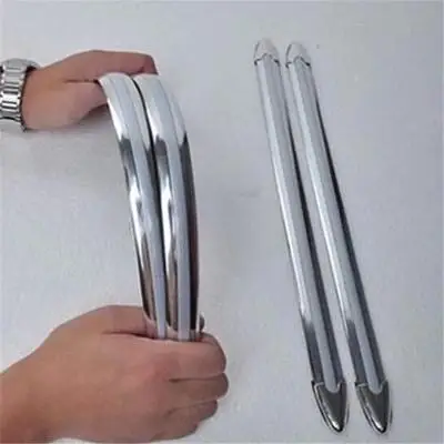 Bộ 4 Nẹp Cho Cạnh Xe, Đầu Xe Và Đuôi Xe Cho Ô Tô Giúp Bảo Vệ Chống Xước Và Chống Va Chạm Cho Xe Ô Tô