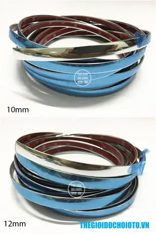 Cuộn Nẹp Dán Viền Xe Ô Tô, Dán Viền Inox Ô Tô