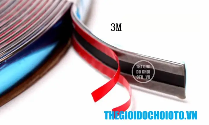 Cuộn Nẹp Dán Viền Xe Ô Tô, Dán Viền Inox Ô Tô