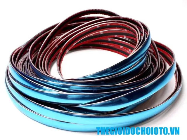 Cuộn Nẹp Dán Viền Xe Ô Tô, Dán Viền Inox Ô Tô