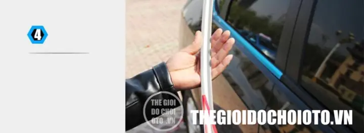 Cuộn Nẹp Dán Viền Xe Ô Tô, Dán Viền Inox Ô Tô